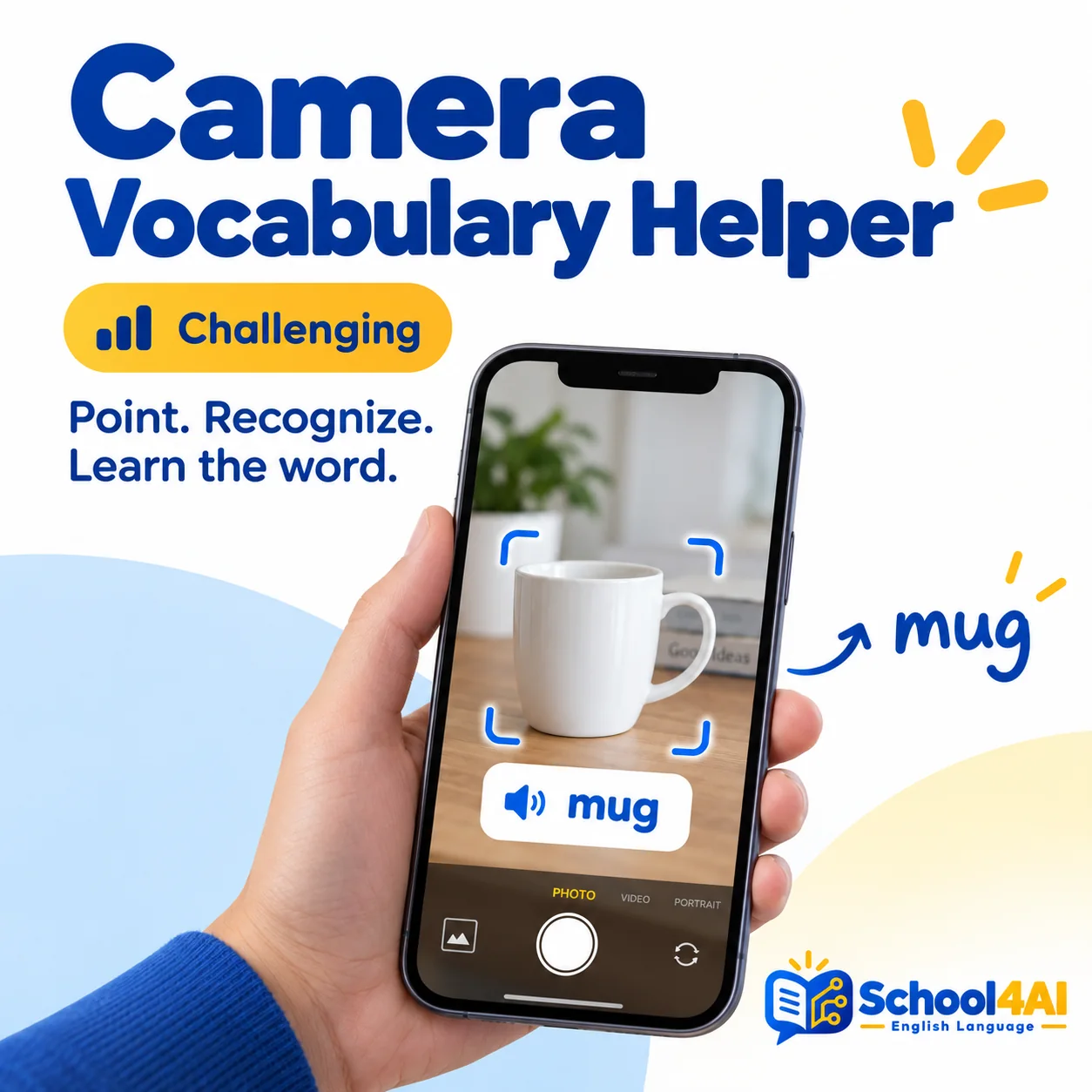 Hình xem trước ứng dụng Camera Vocabulary Helper