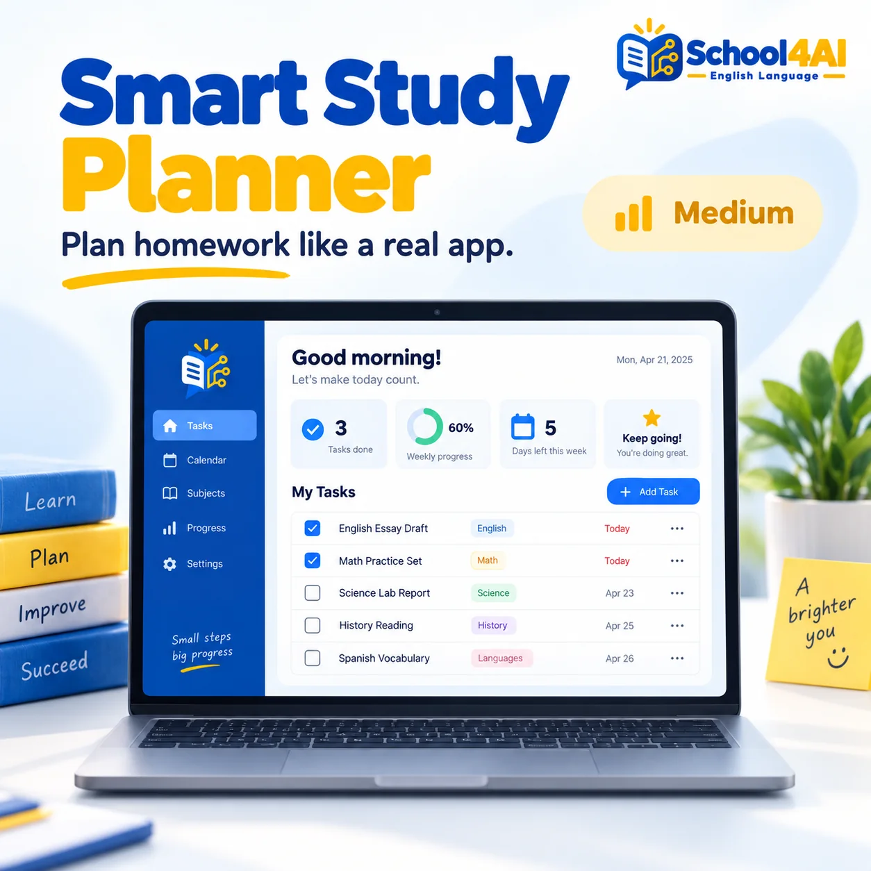 Hình xem trước ứng dụng Smart Study Planner